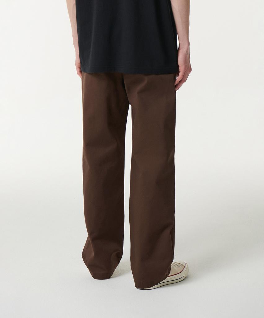 Musinsa Standard Heavyweight Cp Wide Chino Pants [Baroque Brown]