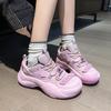Brand Women’s Thick Bottom Ugly Cute Walking Shoes Spring Autumn Breathable Mesh Sports Outdoor Jogging Sneakers Footwear