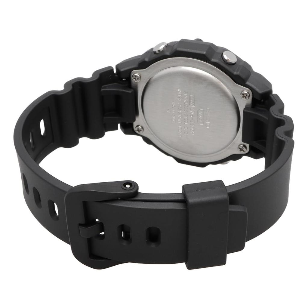 Casio Digitální hodinky s krokoměrem vybaveným funkcí počítání kroků, černé, zámořské, model [Casio] LWS-2200H-1AV pro ženy [Zboží]