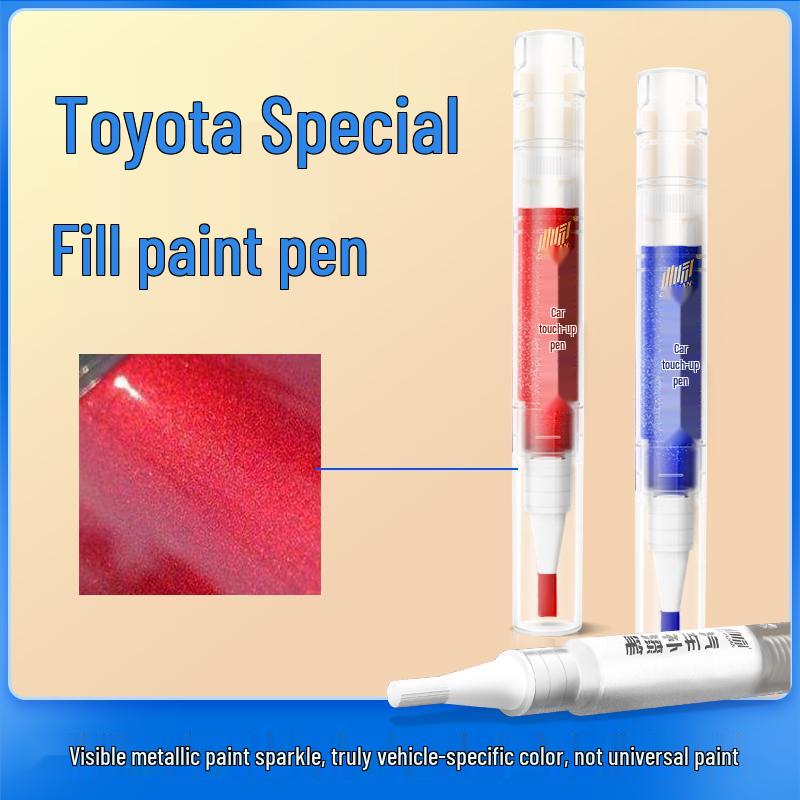 Toyota Touch-Up Paint Pen for 8th Gen Highlander, Camry, Corolla, Levin, RAV4 - Pearl & Black/White