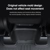 Heenvn Car Under Seat Corner Anti-kick Protector For Tesla Model Y Juniper 2025 2026 ABS Rear Seat Slide Rails Guard Kit Cover