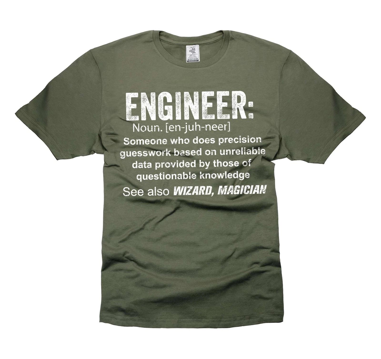 Mens Engineer T-shirt Engineer Funny Definition T-Shirt Engineer Gifts For Men 3XL