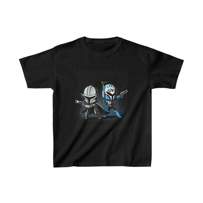 Star Wars Kids Cotton T-Shirts - Mandalorians 100