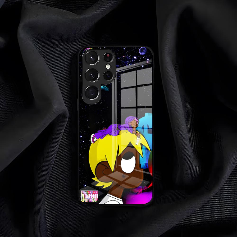 Lil Uzi V-Vert Rapper Phone Case For Samsung S26 S25 Edge S24 S23 S22 S21 S20 Ultra Plus FE Glass Cover