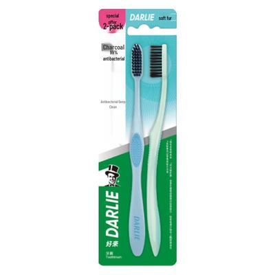 Adult Charcoal Deep Clean Soft Toothbrushes