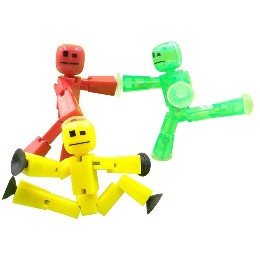 Le Toys Twisty Stickman: Creative Changeable Doll with Suction Cup