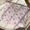 Mote søte blomster kosmetikkveske Bærbar clutch sminkeveske Kosmetisk oppbevaringsveske Reisetoalettsaker Organisering sminkeveske