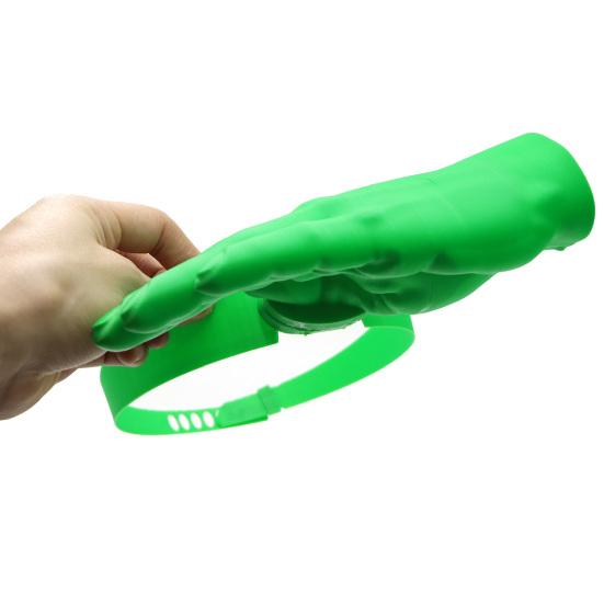 Kapelusz przeciwsłoneczny wielkości dłoni Zabawny 3D Visor w kształcie dłoni Ochrona przeciwsłoneczna Hands-Free