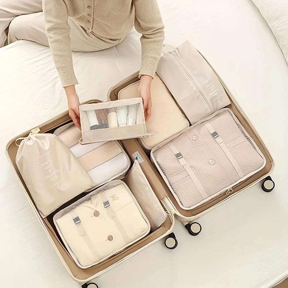 Travel Set Storage Bags Clothes Digital Toiletries Shoes Organizer bag Student Dormitories Clothing Sorting Bags Packing Cubes