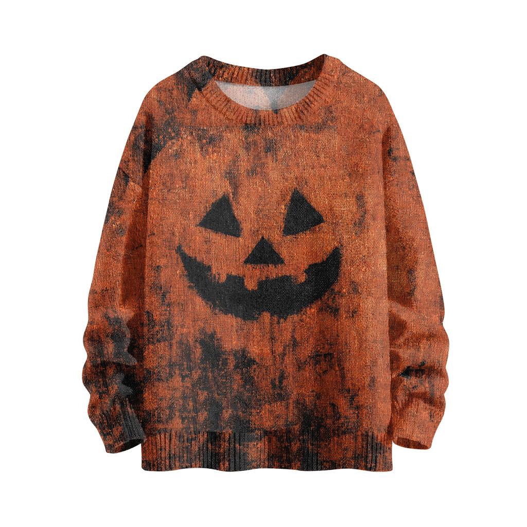 Sweatshirts For Children Boys And Girls Knit Sweater Cute Shirt Fall Crewneck Pullover Tops