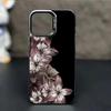 Retro Floral Pattern Phone Case Suitable For IPhone 17 16 15 E 14 13 12 11 Pro Max 15 Plus 17 Air Shockproof Soft Hard Cover