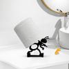 Black Toilet Paper Holder Cute Ant Shaped Napkin Dispenser Bathroom Toilet Paper Holder for Bathroom Kitchen RV Camping Travel