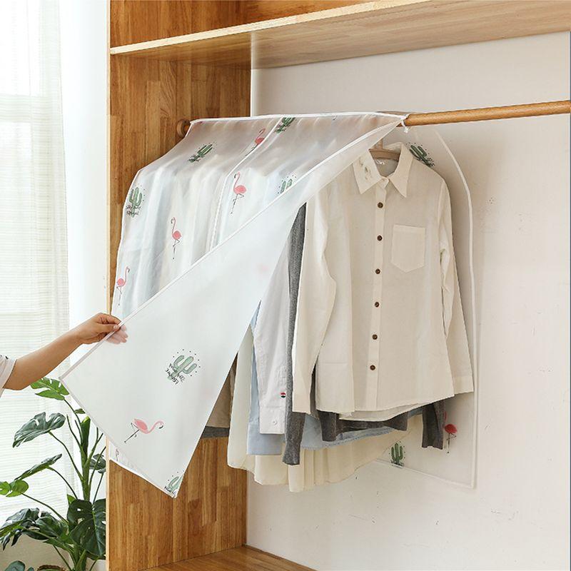 Wardrobe Dust Covers Closet Clothes Case Storage Bag Floor Hanger Rack For Clothes Large Household Towel