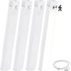 Under Cabinet Lighting Wireless, 4 Pack Dimmable Motion Sensor LED Lights with Warm Color, Rechargeable Battery Operated Magnetic Lights(30mm)