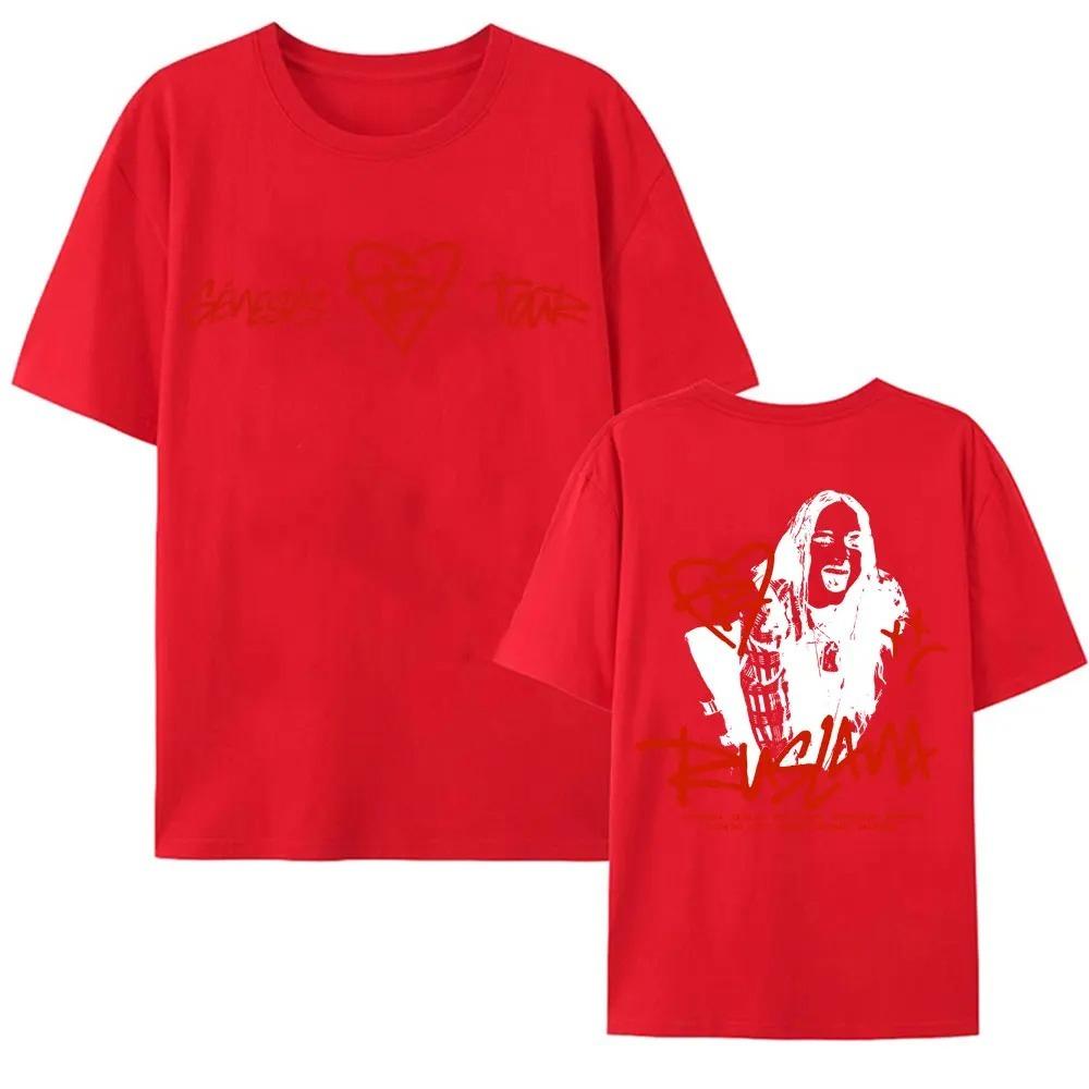 Singer Ruslana Album Tour 2026 Graphic T Shirts Men Women Clothing Fashion Vintage Pop Music T-shirts Casual Cotton T Shirt Tops