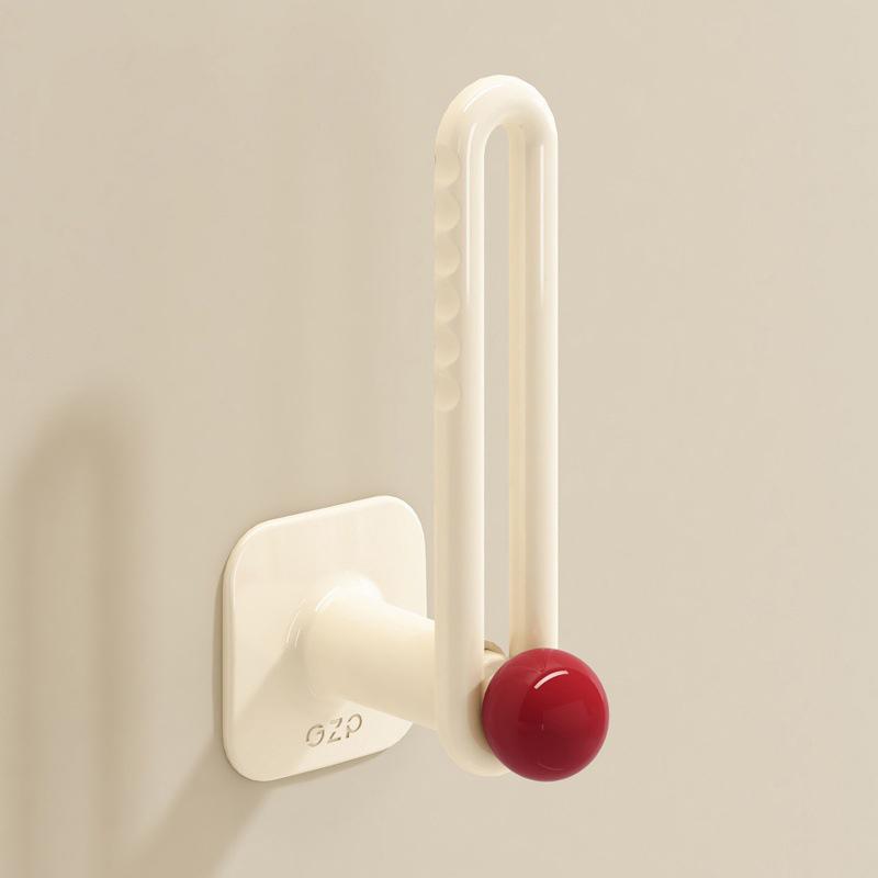 

Настенная стойка-держатель для резинок для волос, многоцелевой органайзер для ювелирных изделий, ожерелий, браслетов, настенный крючок-вешалка для ключей, тканевых сумок