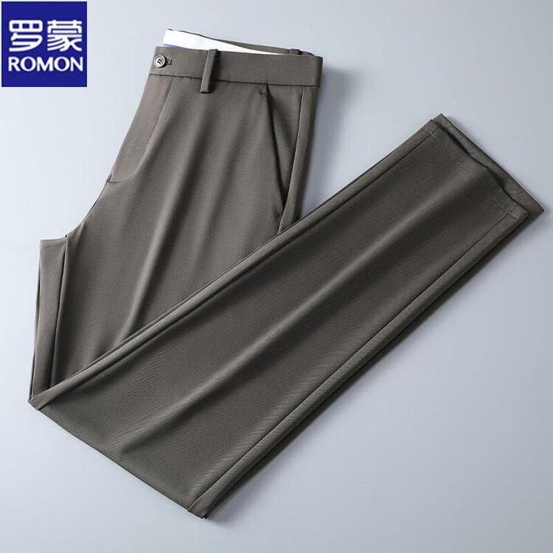 Romon Men's Quick-Dry Straight Leg Casual Pants