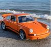 1:36 Porsche 911 Carrera 1974 Toy Models Alloy Diecast Cars 4 Doors Opened Light Sound Miniature Vehicles Boys Educational Toys