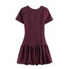 Women's Spring New Product European and American Style Fashion Balloon Version Short Dress