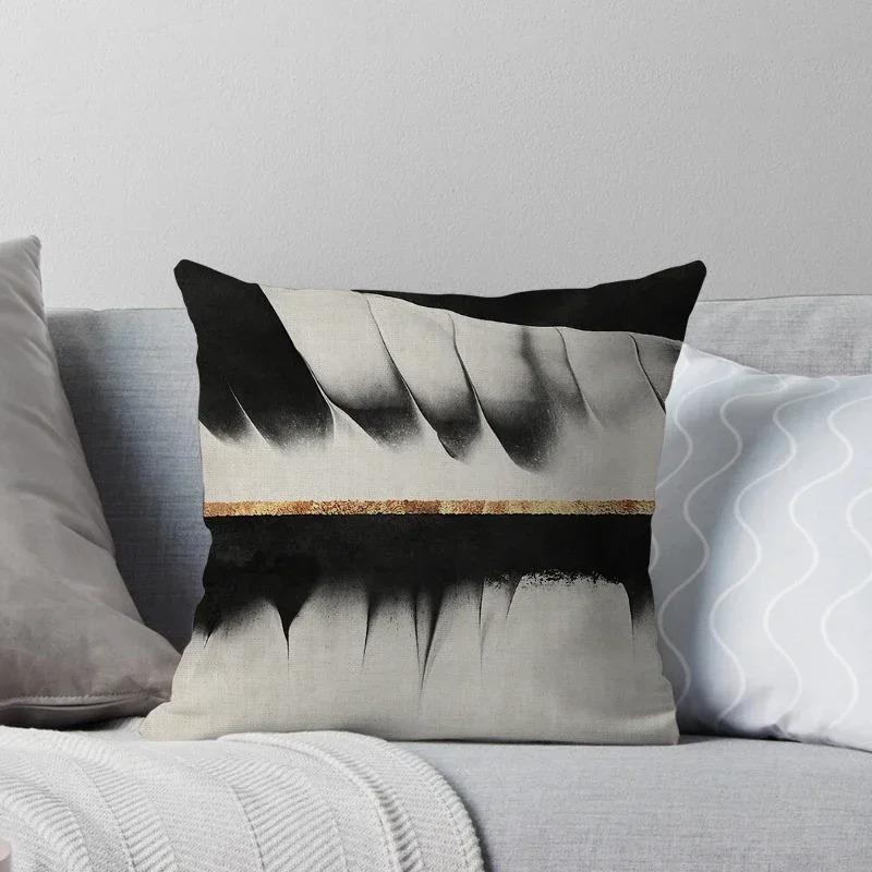 Nordic Abstract Geometric Creative Style Gray Decoration Home Pillow Cover Sofa Cushion Cover