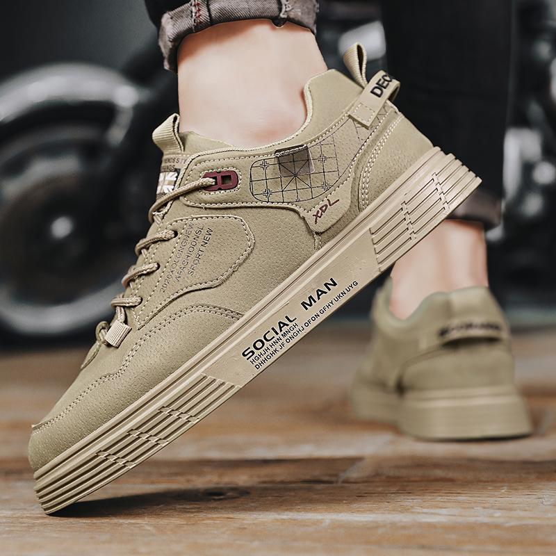 Casual Sports Shoes Men'S All-Match Wear-Resistant Men'S Shoes Fashion  Skateboarding Shoes for Men Leisure Running Shoes Workking Shoes