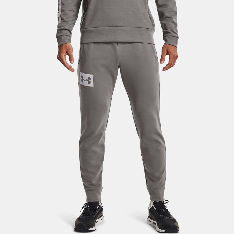 Under Armour Summit Series Logo Jogginghose Herren Unterteile Grau 1366226-066