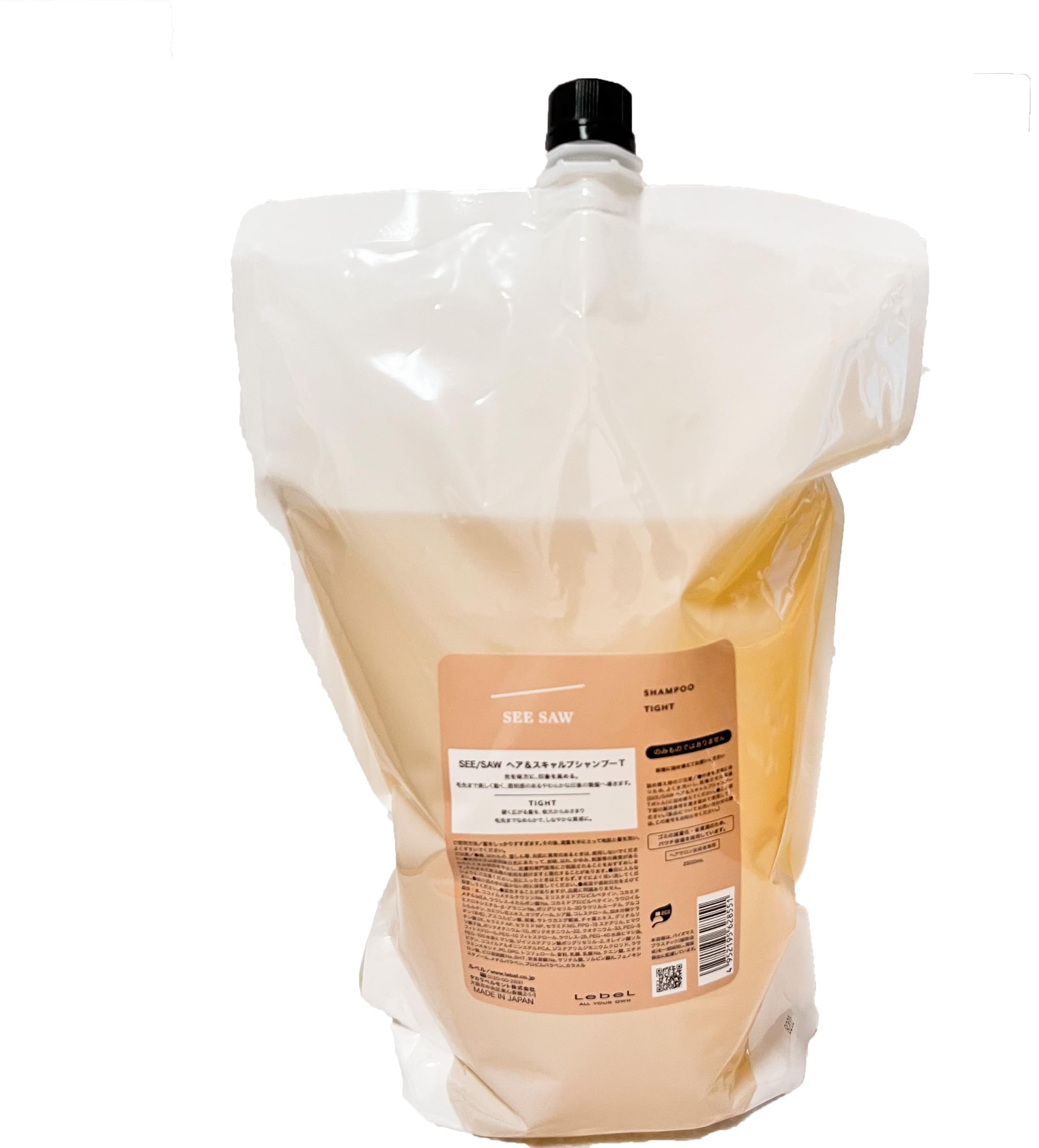 

Lebel Seesaw Hair Scalp Shampoo T 2500 мл SEE/SAW & (Пополнение)
