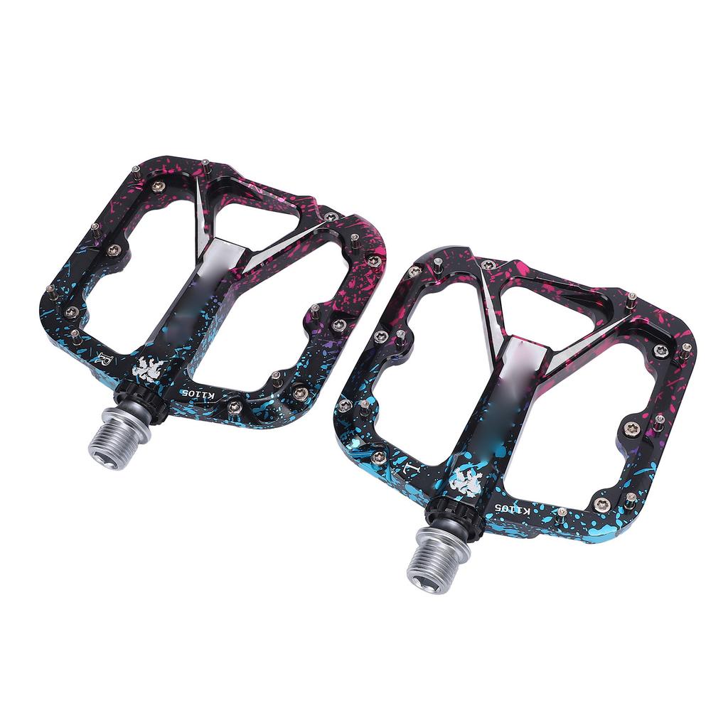 Pédale de vélo 3 Roulements Haute Résistance Élargie Antidérapante Ultra Fine Vélo de Montagne Camouflage