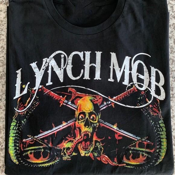 Rare Wicked Sensation Lynch Mob Cotton Black Shirt All size GC3642 Unisex T-Shirt S