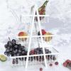 3-Tiers Design Portable Fruit Basket Space-Saving Vegetable Storage Basket  Countertop Storage