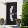 VidaXL Anthracite Front Door 88x200 Cm PVC 3187936