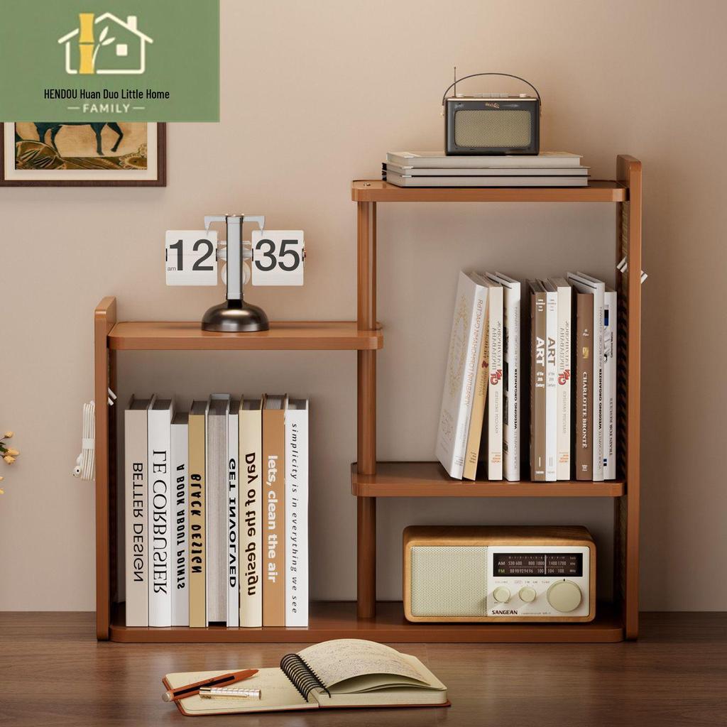 Ancient Style Multi-layer Desktop Bookshelf & Storage Rack