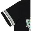 Palace Starter Striped Logo Print Short Sleeve T-Shirt Unisex Tops Black PAL-FW22-146