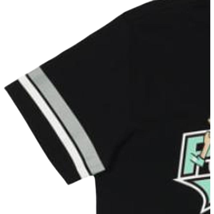 Palace Starter Striped Logo Print Short Sleeve T-Shirt Unisex Tops Black PAL-FW22-146