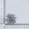 Exaggerated Tassel Crystal Fireworks Earrings and Floral Beaded Fashion Hair Accessories