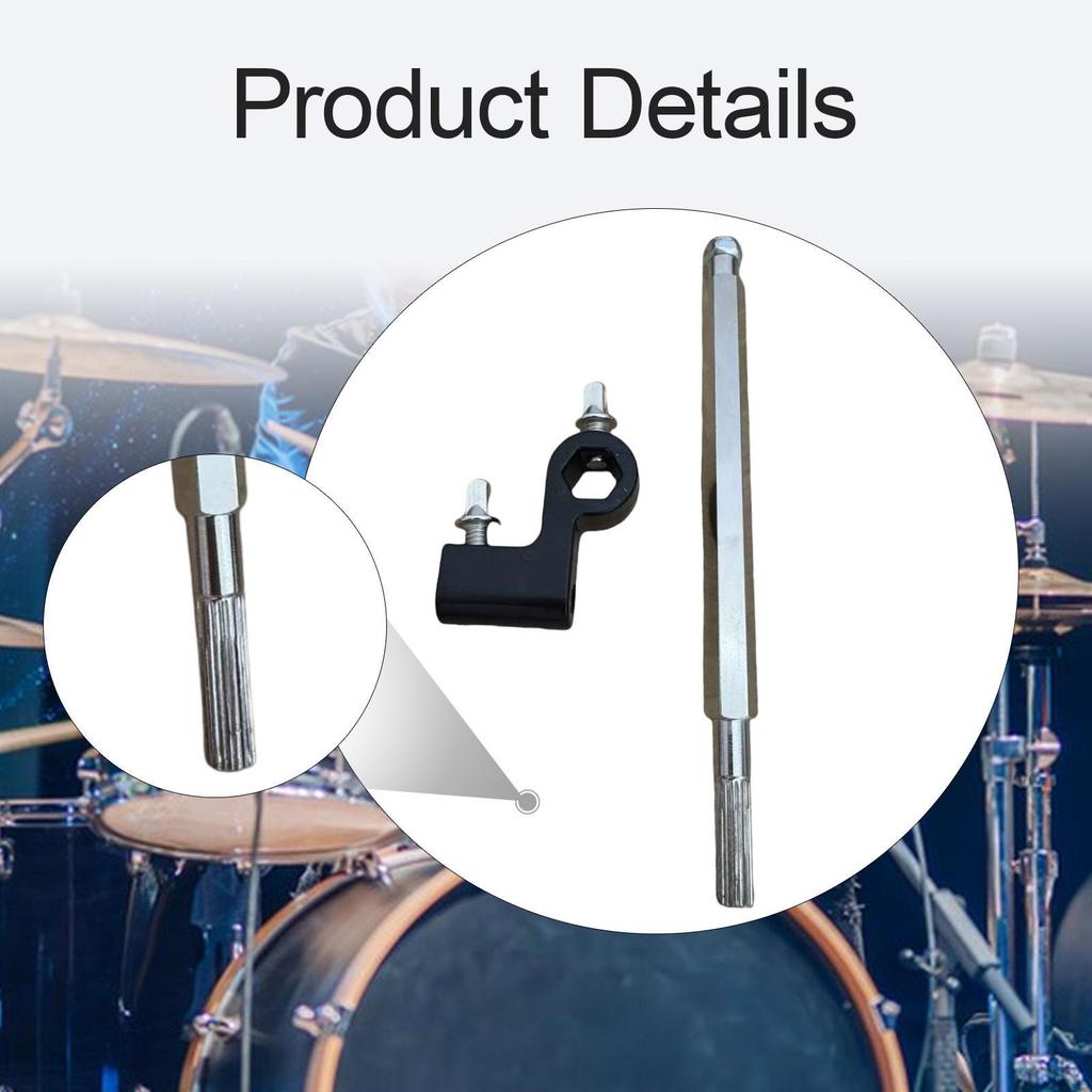 Bass Drum Pedal Chain Sprocket cam Connector Rod Percussion Instrument Parts Sturdy Professional