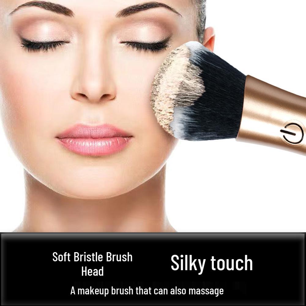 Customized Vibrating Makeup Brush Insert - Female Electric Massager & Orgasm Enhancer