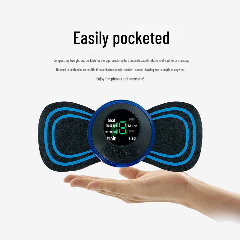 Smart Cervical Muscle Relaxation Massager Pad with Multifunctional Waist & Back Pulse Massage
