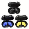 DIZETION Swimming Earplugs Waterproof Reusable Silicone Ear Plugs Diving Plugs For Water Surf Showering Bathing Accessories