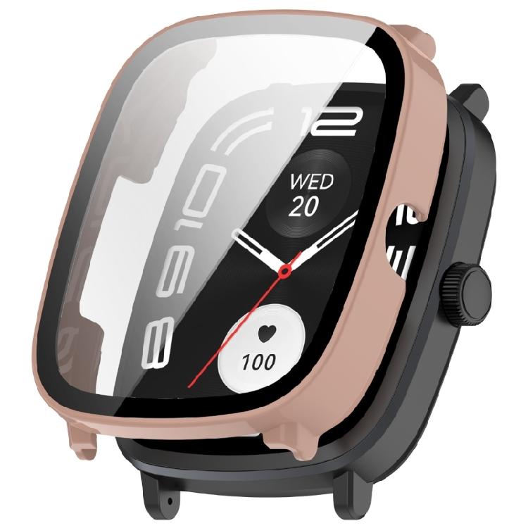 Antiscratch Housing Full Coverage Screen Protector for RS5 Wearable Device PC Tempered Glass Antidust Smartwatch Shell