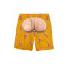 Men's Funny Print Elastic Waist Swim Trunks Beach Shorts for Pool and Beach