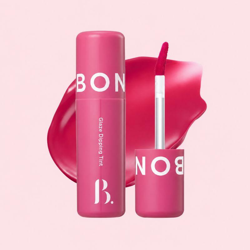 Boncept Glaze Dipping Tint 3.5g Glossy Korean Lip Tint Long Lasting Moisturizing Lip Color