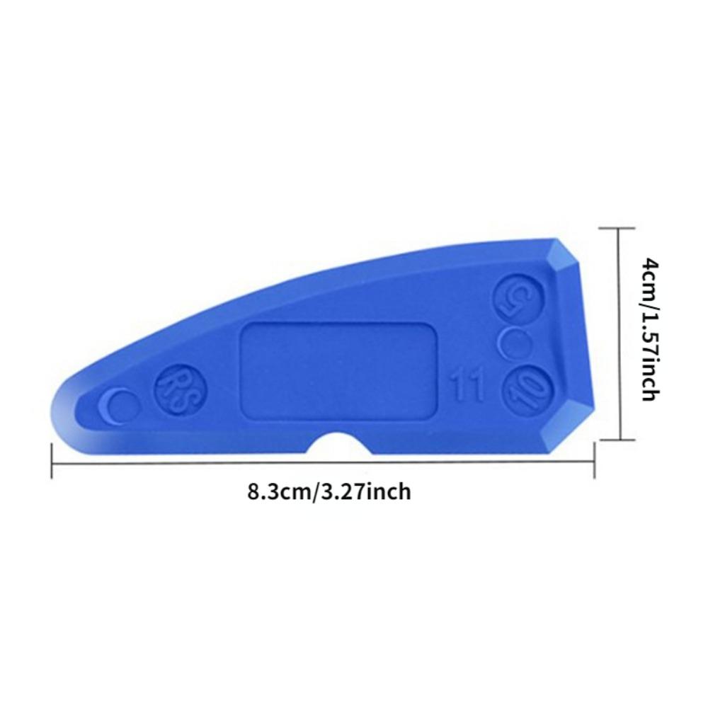 DIY Enthusiast’s Dream: 4-Piece Silicone Caulking Kit for Precision Edge Repair & Effortless Sealant Application