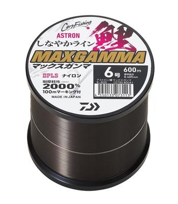 Daiwa Astron Carp MAX Gamma Nylon Line, #10, 600m, Snail Black