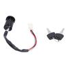 4 Wire Ignition Switch with 2 Keys Fit for 50cc 110cc 125cc 250cc PIT Quad Dirt Bike ATV Electric Scooter