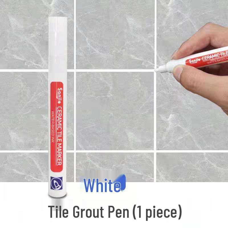 Waterproof Mildew-Proof Tile Grout Pen for Stain Removal and Repair