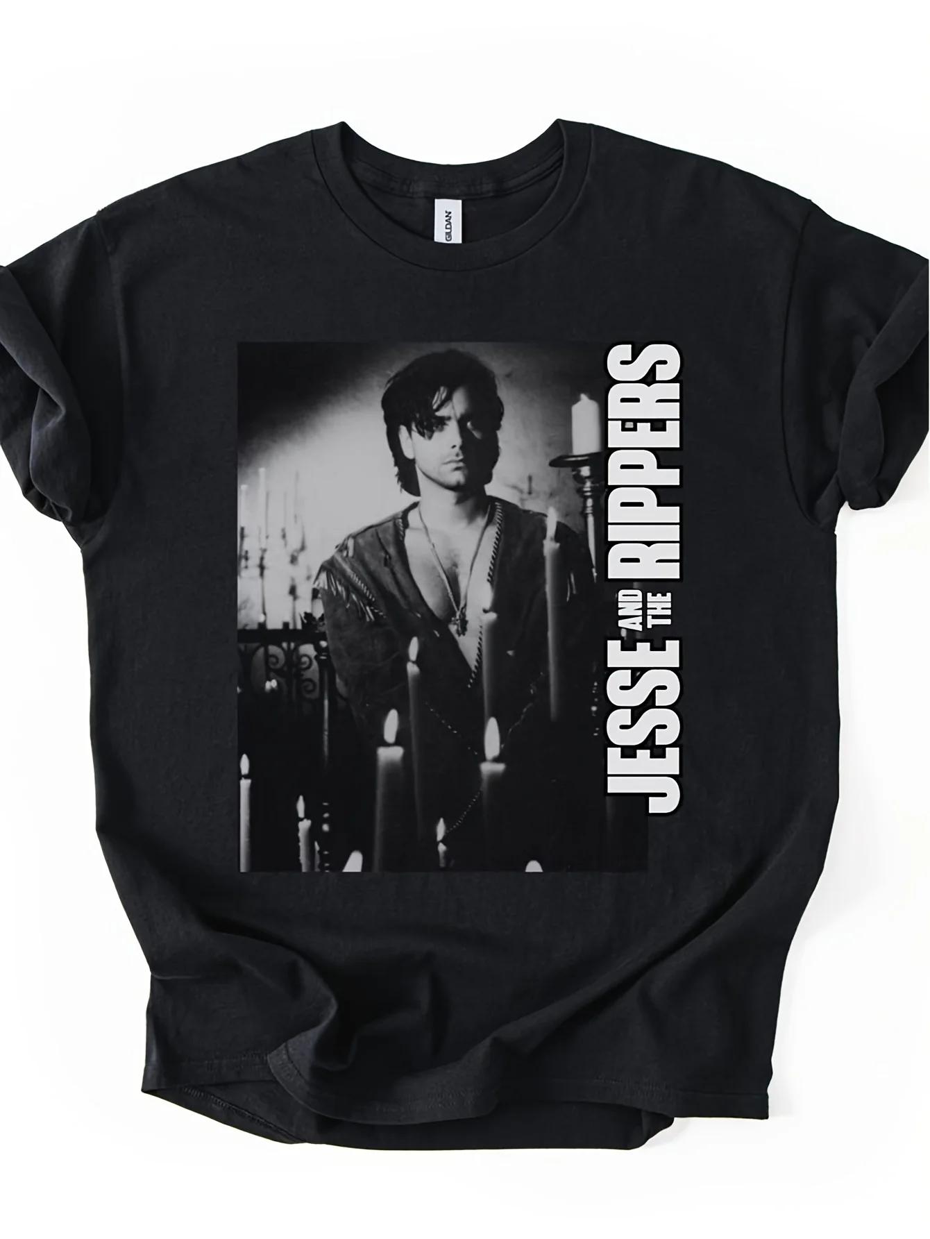 

2026 Новый Full Stack Jesse and The Rippers Взрослая футболка | Ностальгия 90-х, Повседневный стиль Обычное издание, Принт - Мужская... S разноцветный