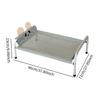Elevated Pet Bed, Comfortable and Durable, Cooling for Cats and Dogs,
