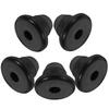 5pcs Oil Plug Rubber Seals Hydraulic Furniture Parts Oil Plugs Jack Plug Horizontal Jack Plugs Rubber Oil Filler Plugs