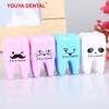20pcs/lot Cute Pencil Sharpener Kawaii Tooth Shaped Single Hole Pencil Sharpeners Stationery Supplies Student Kids Dentist Gifts